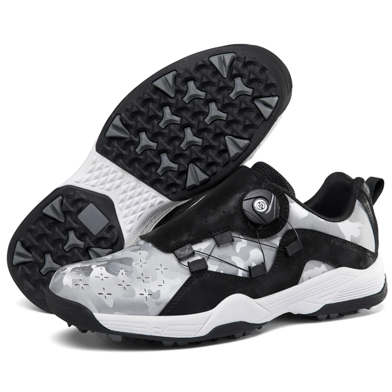 New golf men and women couple shoes button nails large size waterproof breathable sports leisure
New golf men and women couple shoes button nails large size waterproof breathable sports leisure
