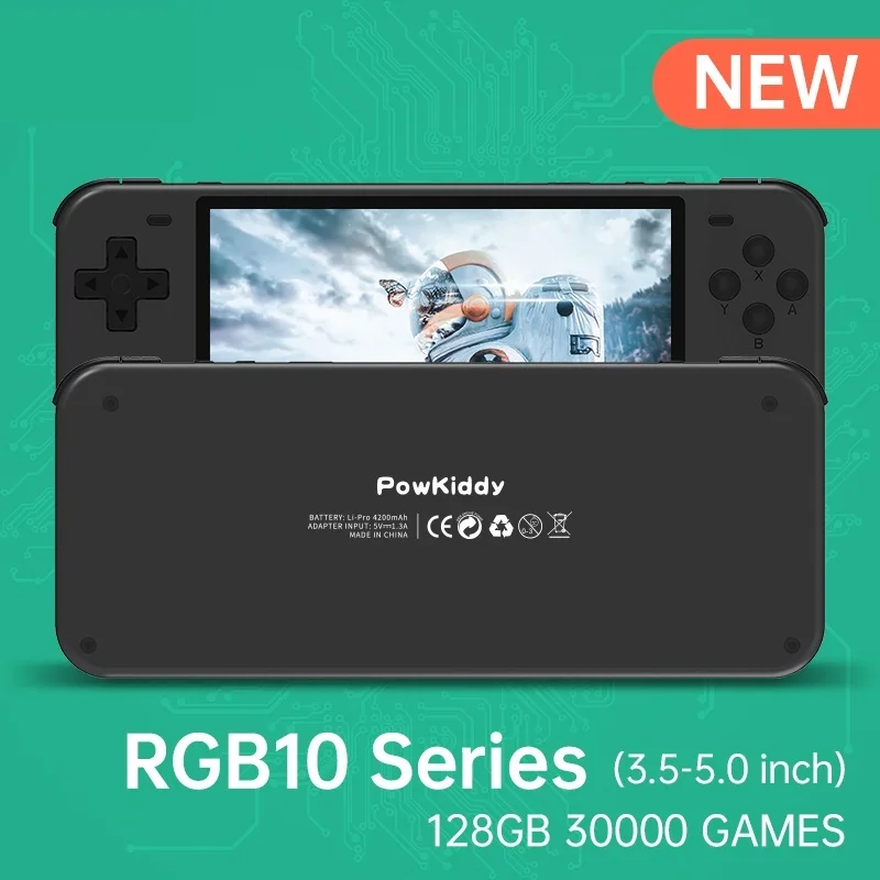 COBRAFLY RGB10 Retro Open Source System Handheld Game Console RK3326 RGB10 MAX 3.5-Inch IPS Screen 3D Rocker Children's Gift
COBRAFLY RGB10 Retro Open Source System Handheld Game Console RK3326 RGB10 MAX 3.5-Inch IPS Screen 3D Rocker Children's Gift