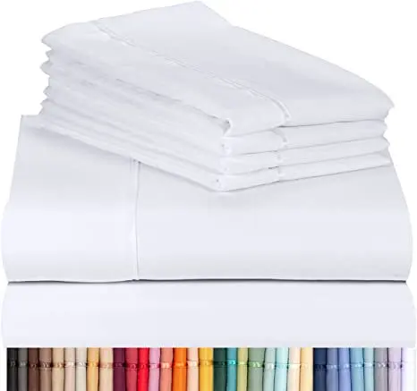 4 PC Sheet Set Sheets Deep Pockets 18" Eco Friendly Wrinkle Free Sheets Machine Washable Hotel Bedding Silky Soft - Cream Twin
4 PC Sheet Set Sheets Deep Pockets 18" Eco Friendly Wrinkle Free Sheets Machine Washable Hotel Bedding Silky Soft - Cream Twin