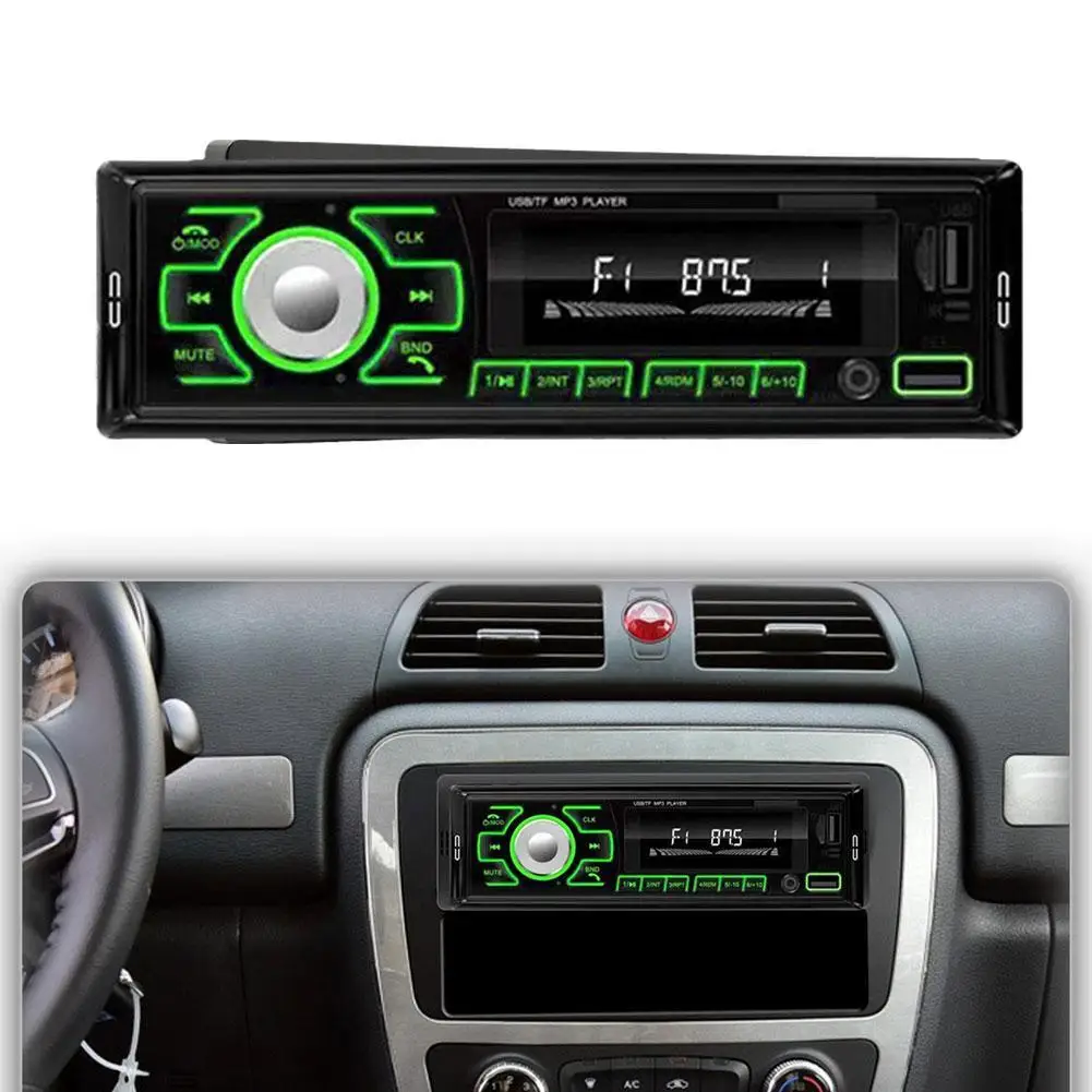 Universal Car Radio Stereo Player Digital Bluetooth Car MP3 Player FM Radio Media Receiver Music USB/SD With In Dash AUX Input
Universal Car Radio Stereo Player Digital Bluetooth Car MP3 Player FM Radio Media Receiver Music USB/SD With In Dash AUX Input