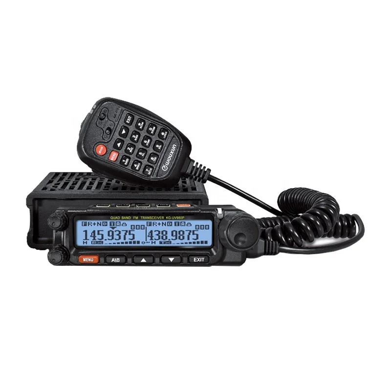 WOUXUN KG-UV980 Shortcut Key Front Panel Quad Bands Transmission Car Mobile Radio Two Way Walkie Talkie
WOUXUN KG-UV980 Shortcut Key Front Panel Quad Bands Transmission Car Mobile Radio Two Way Walkie Talkie