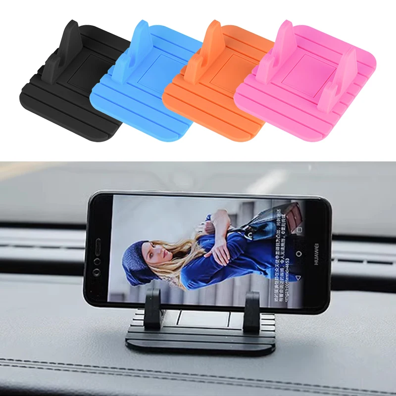 Universal Car Bracket Dashboard Phone Holder Silicone Anti Slip Mat Pad Phone Stand Car Interior Accessories
Universal Car Bracket Dashboard Phone Holder Silicone Anti Slip Mat Pad Phone Stand Car Interior Accessories