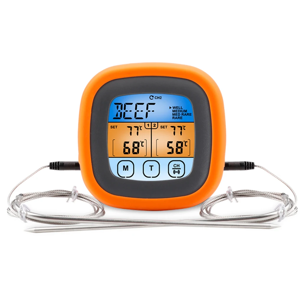 Cooking Grilling IP67 Waterproof Thermometer Digital Temperature Gauge Reminder High Accuracy Kitchen Gadget Home Supplies
Cooking Grilling IP67 Waterproof Thermometer Digital Temperature Gauge Reminder High Accuracy Kitchen Gadget Home Supplies