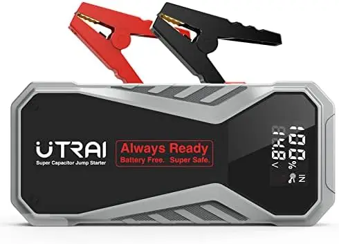 X1 2000A Portable 12V Super Capacitor Jump Starter 500F -Free Super Safe Car Booster (Up to 8.0L Gas, 7.5L Diesel Engine) with
X1 2000A Portable 12V Super Capacitor Jump Starter 500F -Free Super Safe Car Booster (Up to 8.0L Gas, 7.5L Diesel Engine) with