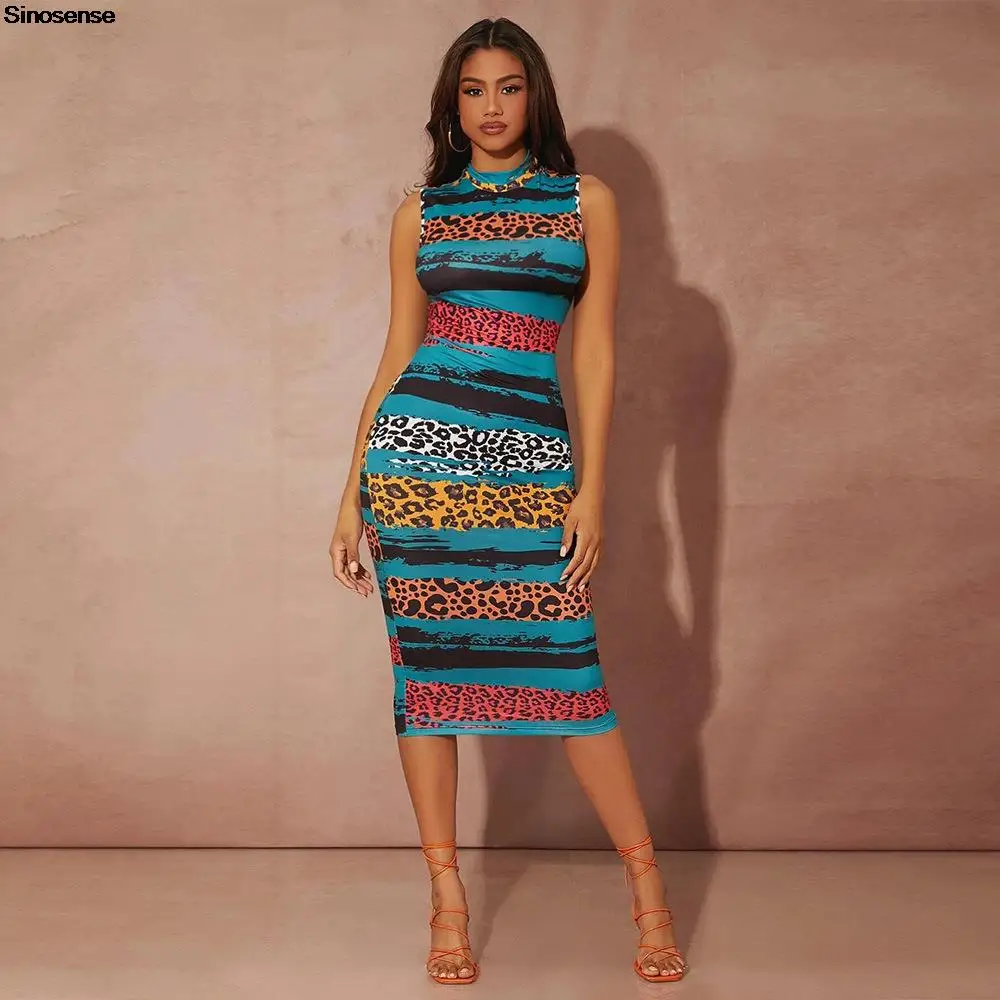 Womens Leopard Print Bodycon Club Cocktail Midi Dress Sexy Sleeveless Cut Out Summer Streetwear Slim Stretchy Party Outfits
Womens Leopard Print Bodycon Club Cocktail Midi Dress Sexy Sleeveless Cut Out Summer Streetwear Slim Stretchy Party Outfits
