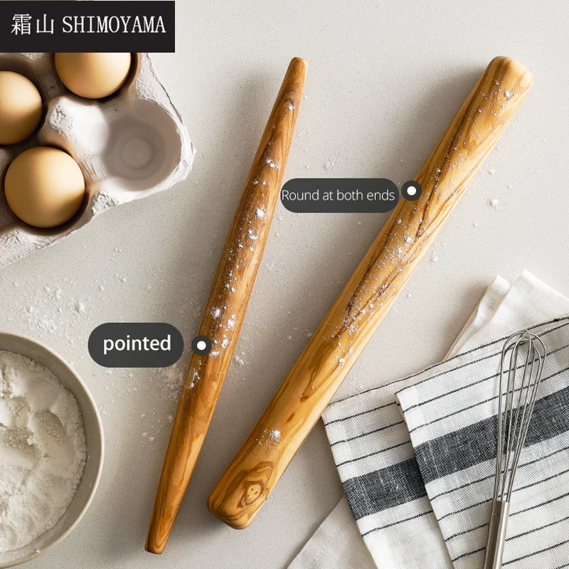 SHIMOYAMA Wooden Rolling Pins 45x65cm Silicone Pad Baking Mat for Rolling Dough Pizza Fondant Roller Dough Maker Kitchen Tools
SHIMOYAMA Wooden Rolling Pins 45x65cm Silicone Pad Baking Mat for Rolling Dough Pizza Fondant Roller Dough Maker Kitchen Tools