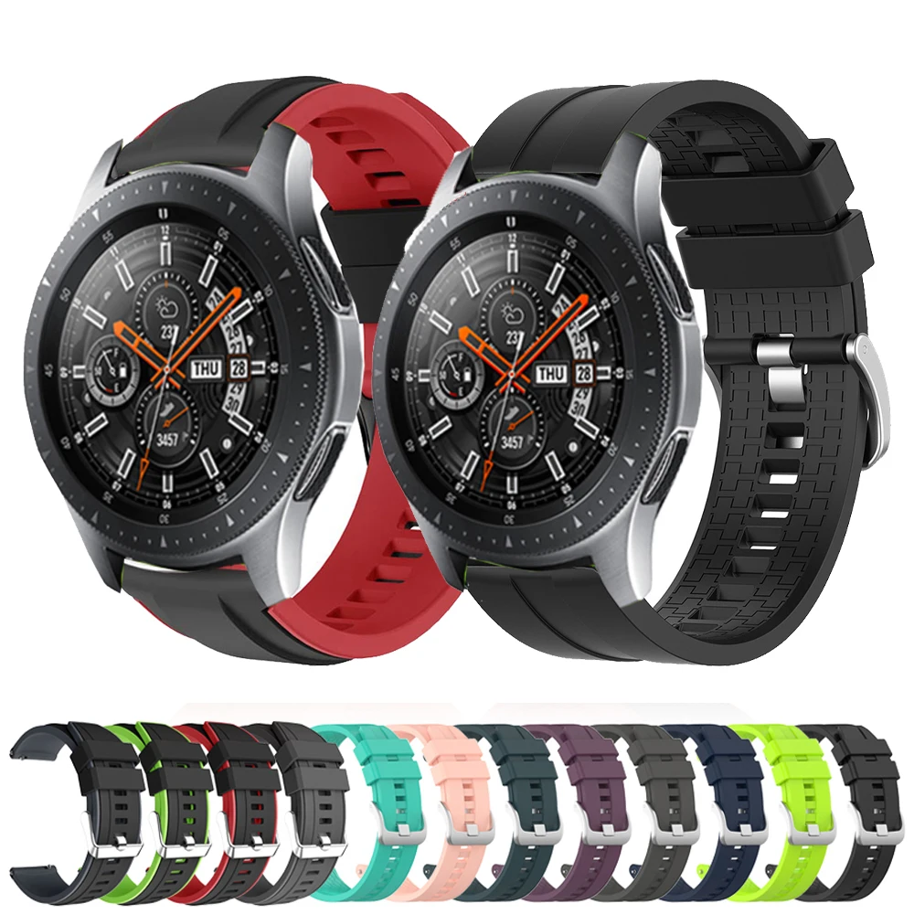 For Samsung Galaxy Watch 42mm 46mm Bracelet 20mm 22mm Strap Silicone Sport Watchband For Samsung Galaxy Active 2 1/Gear S3 S2
For Samsung Galaxy Watch 42mm 46mm Bracelet 20mm 22mm Strap Silicone Sport Watchband For Samsung Galaxy Active 2 1/Gear S3 S2
