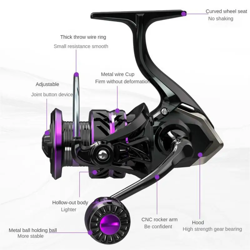Sougayilang Спиннинг 1000-6000, рыболовная Катушка 5,2: 1, высокоскоростная спиннинговая Рыболовная катушка для пресной и соленой воды, для ловли окуня и карпа 
Sougayilang Спиннинг 1000-6000, рыболовная Катушка 5,2: 1, высокоскоростная спиннинговая Рыболовная катушка для пресной и соленой воды, для ловли окуня и карпа
