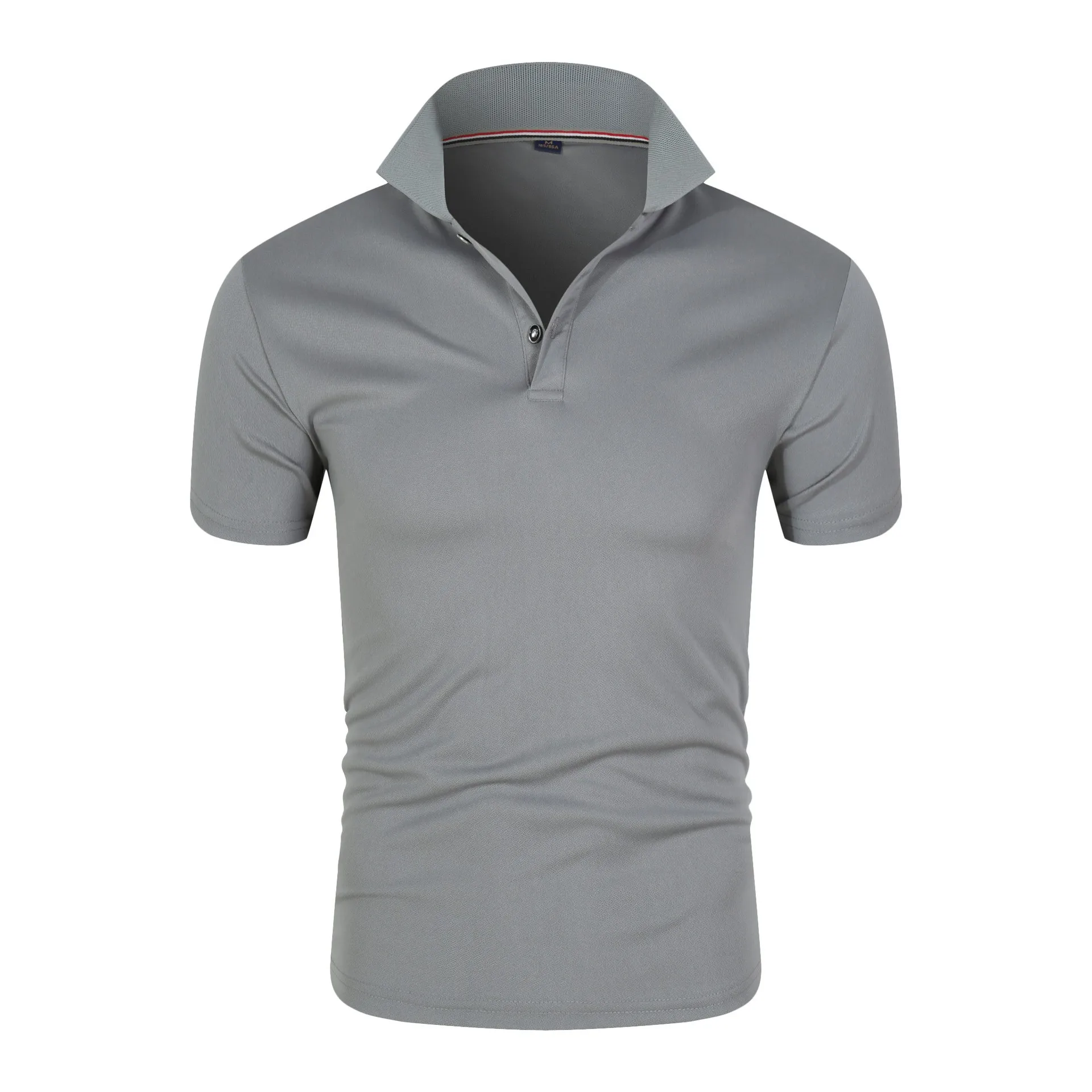Summer Top Men's Polo Shirt Polyester/Spandex Men Polos High-end Spandex Business Casual Lapel Short Sleeve Men Polos
Summer Top Men's Polo Shirt Polyester/Spandex Men Polos High-end Spandex Business Casual Lapel Short Sleeve Men Polos