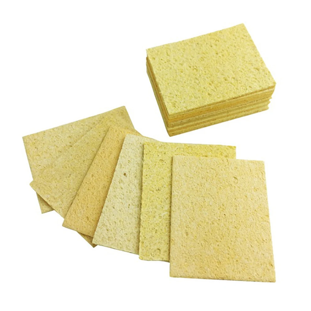 High Temperature Resistant Cleaning Sponges for Soldering Iron Tips (Pack of 10) Ideal Replacement for Old Sponges
High Temperature Resistant Cleaning Sponges for Soldering Iron Tips (Pack of 10) Ideal Replacement for Old Sponges