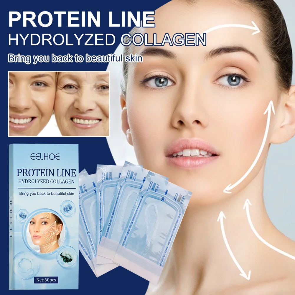 60pcs Protein Thread Absorbable Face Protein Lifting Line Anti-Aging Wrinkles Removal Skin Firming Moisturizing Care
60pcs Protein Thread Absorbable Face Protein Lifting Line Anti-Aging Wrinkles Removal Skin Firming Moisturizing Care