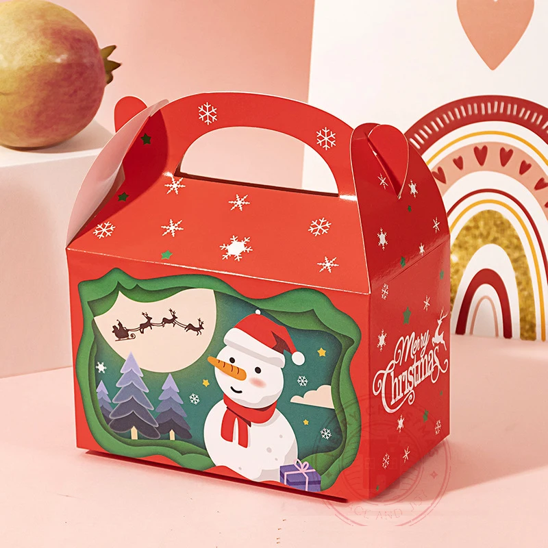 Рождественская подарочная коробка картонная
Рождественская подарочная коробка картонная