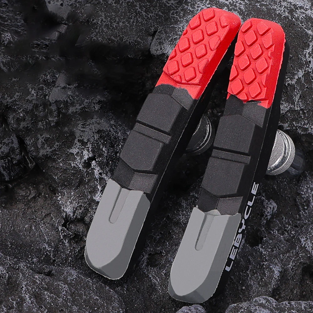Brakes Block V Brake Pads Cycling Parts Durable Mountain Bike 73MM Length Bicycle Brake Pad Practical Virgin Rubber
Brakes Block V Brake Pads Cycling Parts Durable Mountain Bike 73MM Length Bicycle Brake Pad Practical Virgin Rubber