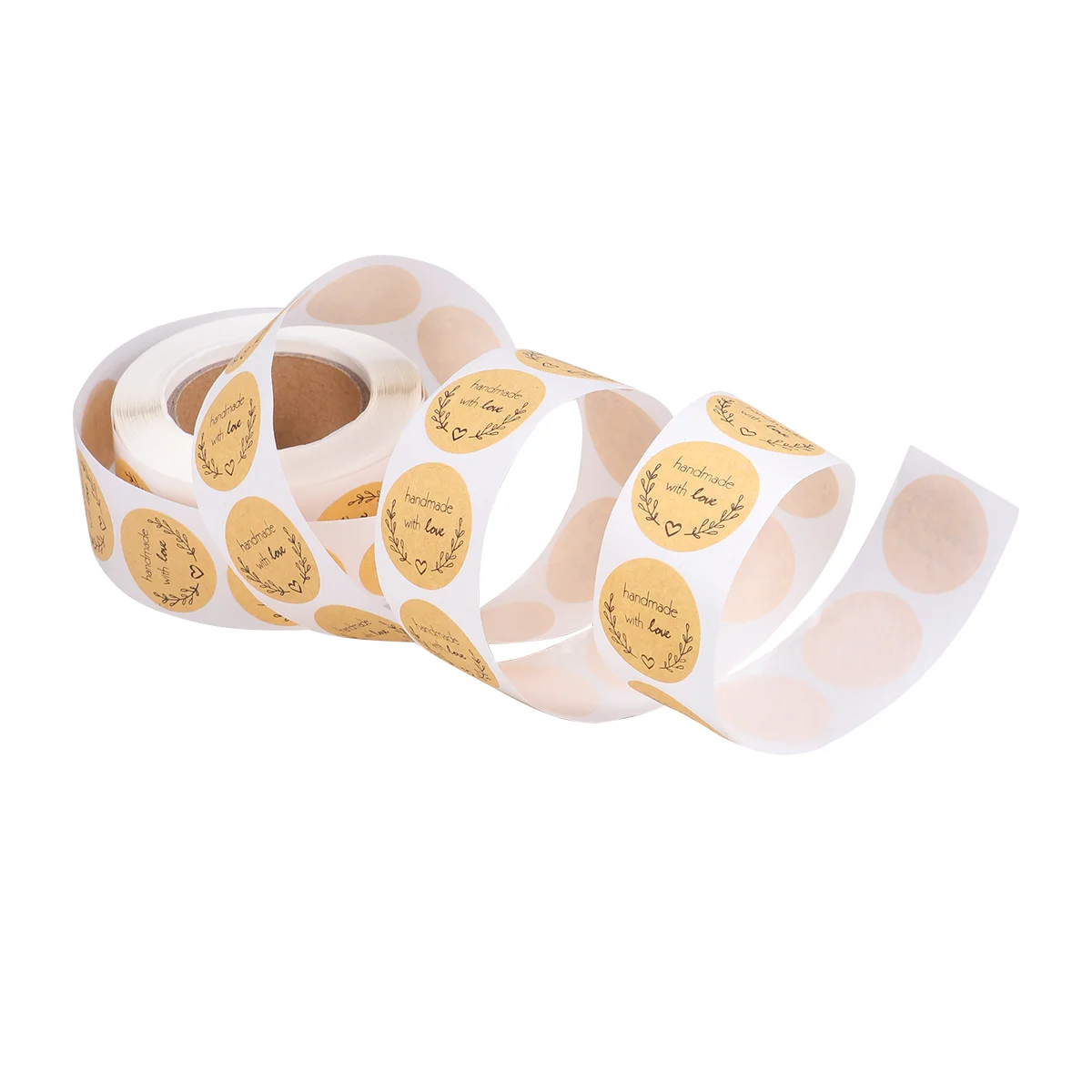 500 Sheets/Roll Paper Sealing Stickers Kraft Paper Round Labels Kraft Paper Round Decals Kraft Paper Labels
500 Sheets/Roll Paper Sealing Stickers Kraft Paper Round Labels Kraft Paper Round Decals Kraft Paper Labels