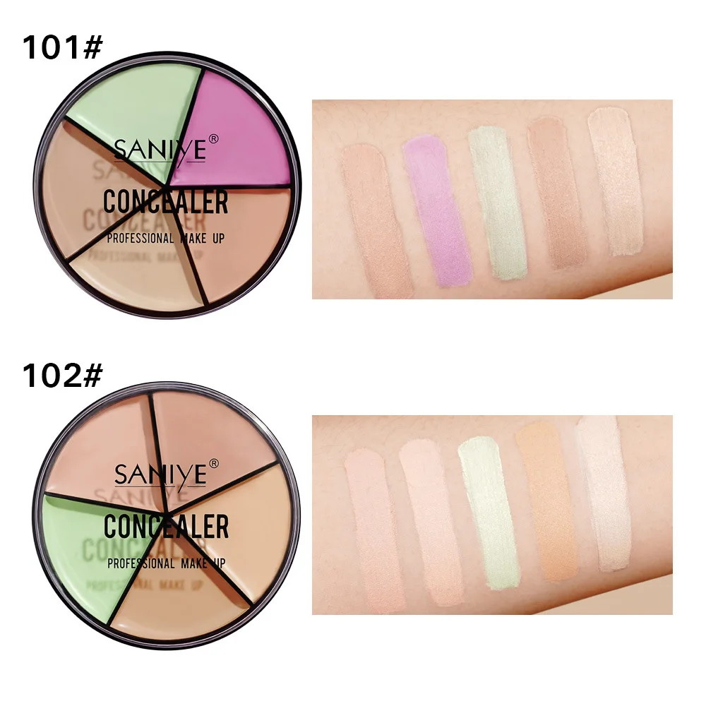 5 Colors Contouring Concealer Palette Moisturize Primer Brighten Skin Colour Oil Control Foundation Makeup
5 Colors Contouring Concealer Palette Moisturize Primer Brighten Skin Colour Oil Control Foundation Makeup