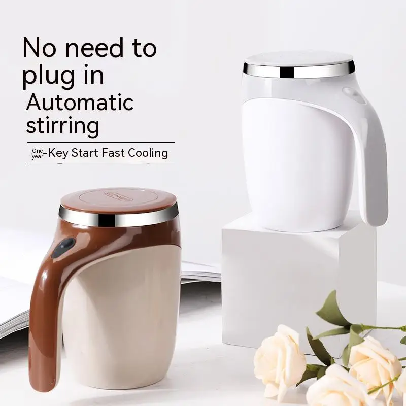 Автоматическая чашка для смешивания, портативная ленивая Магнитная вращающаяся электрическая кружка из нержавеющей стали
Автоматическая чашка для смешивания, портативная ленивая Магнитная вращающаяся электрическая кружка из нержавеющей стали