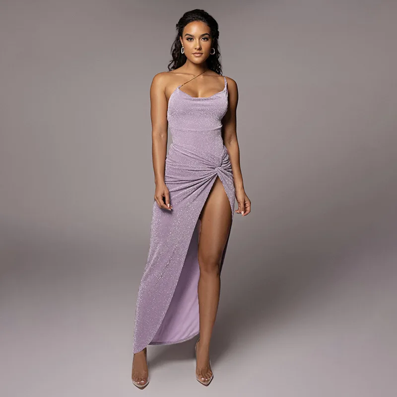 2022 Sexy Ladies Mermaid Glitter Dress for Party Sling Deep V Neck High Slit Floor Drop Sleeveless Elegant Fashion
2022 Sexy Ladies Mermaid Glitter Dress for Party Sling Deep V Neck High Slit Floor Drop Sleeveless Elegant Fashion