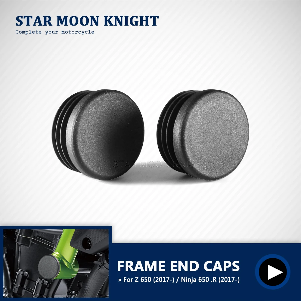 Крышки с отверстиями для рамы мотоцикла, Набор декоративных крышек для рамы Kawasaki Z 650 Z650 Ninja 650 Ninja650 2017- 
Крышки с отверстиями для рамы мотоцикла, Набор декоративных крышек для рамы Kawasaki Z 650 Z650 Ninja 650 Ninja650 2017-