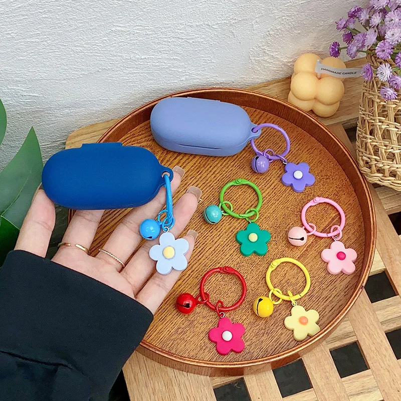 Cute Case For Huawei FreeBuds SE With Little Flower Keyring Earphone Cover Silicone Headphone Charger Box For Freebuds SE
Cute Case For Huawei FreeBuds SE With Little Flower Keyring Earphone Cover Silicone Headphone Charger Box For Freebuds SE