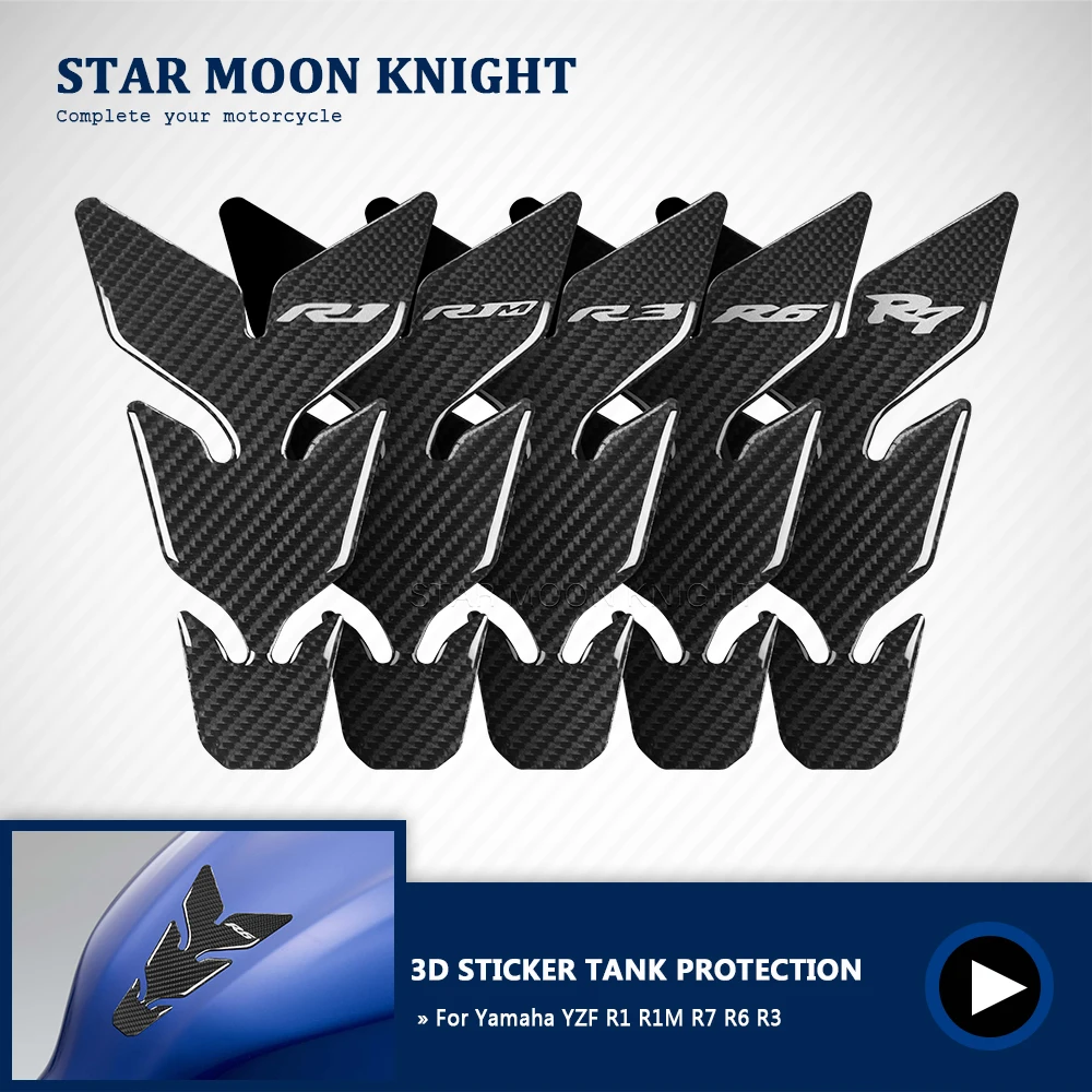 For Yamaha YZF R1 R1M R7 R6 R3 Motorcycle Accessories Tankpad Sticker 3D Tank pad Stickers Oil Gas Protector Cover Decoration
For Yamaha YZF R1 R1M R7 R6 R3 Motorcycle Accessories Tankpad Sticker 3D Tank pad Stickers Oil Gas Protector Cover Decoration