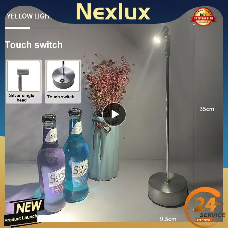 Rechargeable Metal Desk Lamp Creative Night Lamp Cordless Garden/patio/outdoor Camping Night Light Home Accessories Household
Rechargeable Metal Desk Lamp Creative Night Lamp Cordless Garden/patio/outdoor Camping Night Light Home Accessories Household