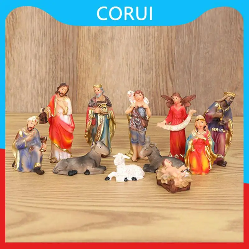 /set Christ Birth Of Jesus Ornament Nativity Scene Manger Decor Catholic Statue Christmas Indoor - Manger Scene Christmas
/set Christ Birth Of Jesus Ornament Nativity Scene Manger Decor Catholic Statue Christmas Indoor - Manger Scene Christmas