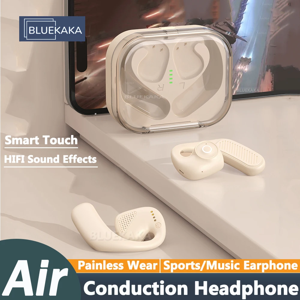 2023 New Air Conduction Wireless Headphones Bluetooth 5.1 TWS Sports Earphone Noise Canceling Headset With Mic for Xiaomi iphone
2023 New Air Conduction Wireless Headphones Bluetooth 5.1 TWS Sports Earphone Noise Canceling Headset With Mic for Xiaomi iphone