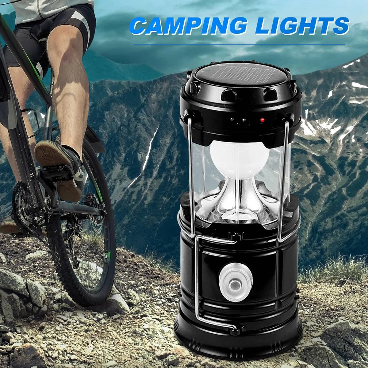 Solar LED Portable Lantern Telescopic Torch Lamp Multi-Function Outdoor Camping Emergency Tent Lamp COB Lighting Black
Solar LED Portable Lantern Telescopic Torch Lamp Multi-Function Outdoor Camping Emergency Tent Lamp COB Lighting Black