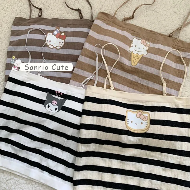 Hellokitty Sanrio Kawali Kuromi трикотажная нижняя рубашка с нижней талией универсальная трендовая Удобная Милая мультяшная подарок на день рождения для девочек
Hellokitty Sanrio Kawali Kuromi трикотажная нижняя рубашка с нижней талией универсальная трендовая Удобная Милая мультяшная подарок на день рождения для девочек