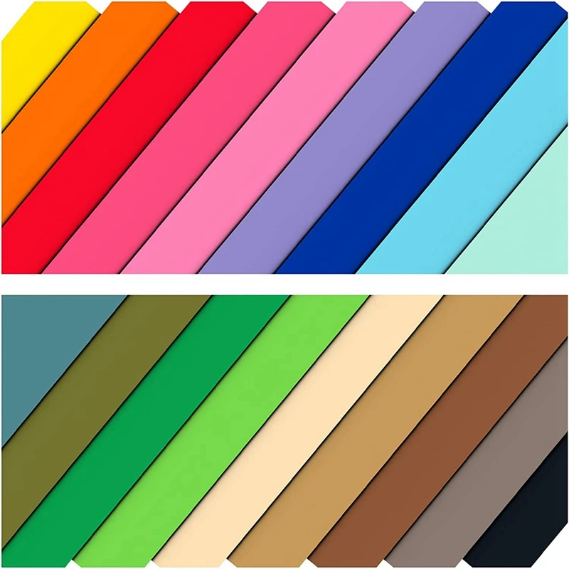 Infusible Ink Transfer Paper 18 Sheets 4.5X12 Inch Solid Color Sublimation Transfer Paper For Mug Presses, DIY T-Shirts 
Infusible Ink Transfer Paper 18 Sheets 4.5X12 Inch Solid Color Sublimation Transfer Paper For Mug Presses, DIY T-Shirts