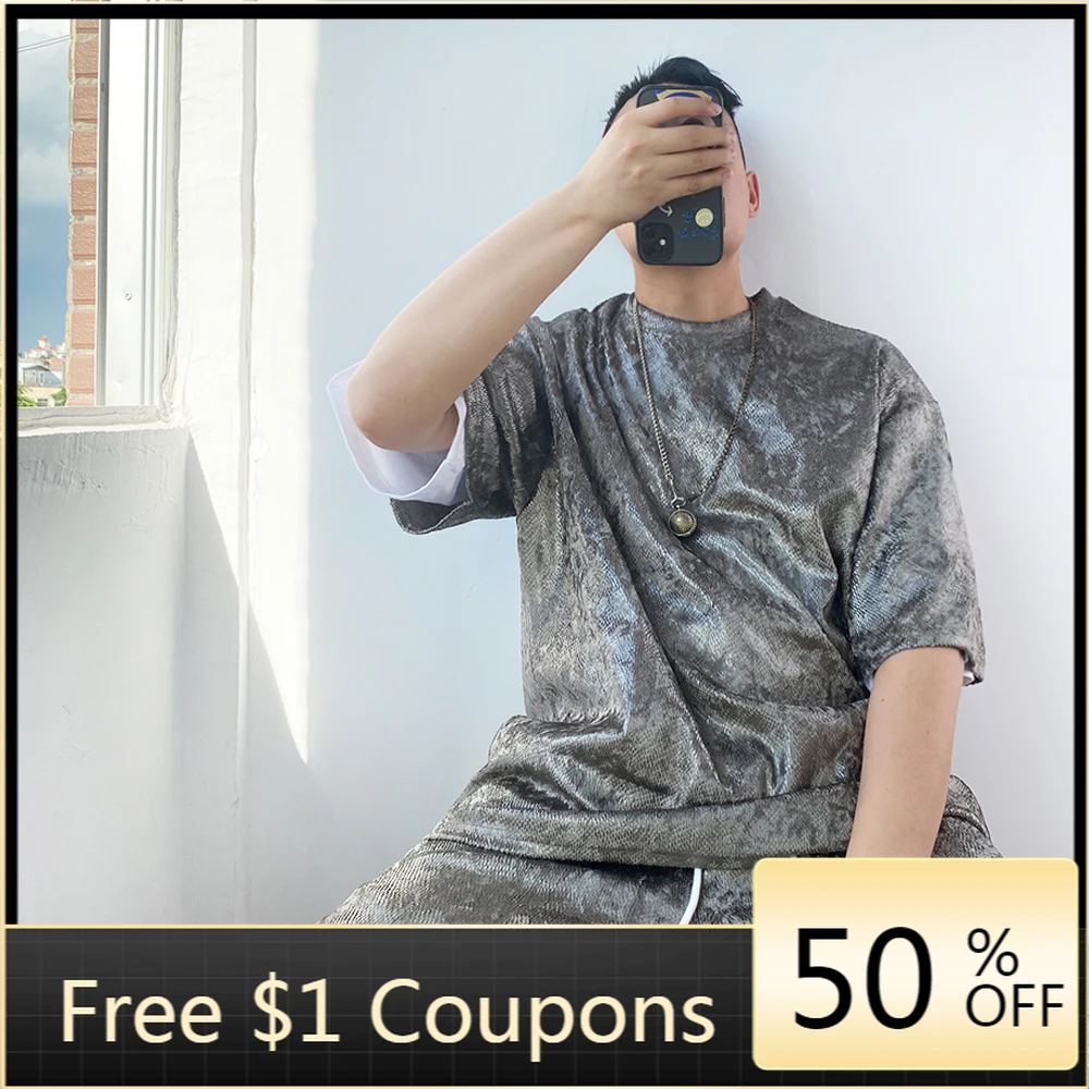 2021 Summer New Short-sleeved T-shirt Suit Drape Fried Street Burn Out and Cool Hip Hop Dance Loose, Casual Men and Women Sets
2021 Summer New Short-sleeved T-shirt Suit Drape Fried Street Burn Out and Cool Hip Hop Dance Loose, Casual Men and Women Sets