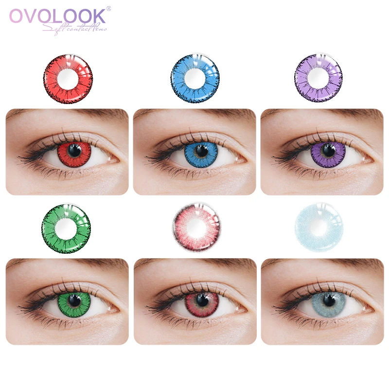 Цветные контактные линзы Ovolook 1 пара цветные контактные линзы ed цветные линзы для глаз аниме колорен большие ученики зеленые контактные лин...
Цветные контактные линзы Ovolook 1 пара цветные контактные линзы ed цветные линзы для глаз аниме колорен большие ученики зеленые контактные лин...