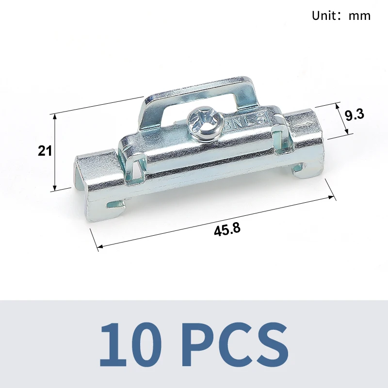 ENMG зажимы для направляющих DIN 35 мм синие 
ENMG зажимы для направляющих DIN 35 мм синие