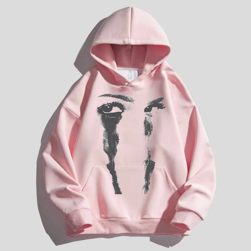 Eye Teardrop Printing Long Pleeve Free Shipping Oversized2023 100%Cotton Men Women All-match Coat Hoodie High Quality Fallow Tee
Eye Teardrop Printing Long Pleeve Free Shipping Oversized2023 100%Cotton Men Women All-match Coat Hoodie High Quality Fallow Tee