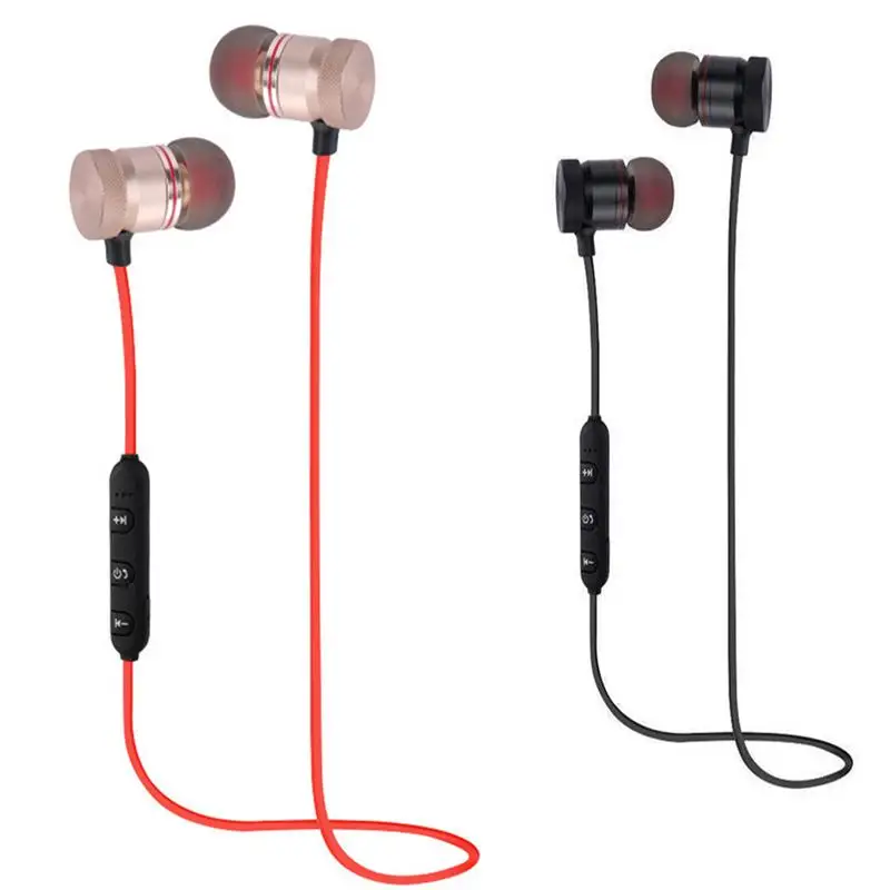 Magnetic Wireless Headset Wire Control In-Ear Headphones Handsfree Stereo Earphone
Magnetic Wireless Headset Wire Control In-Ear Headphones Handsfree Stereo Earphone