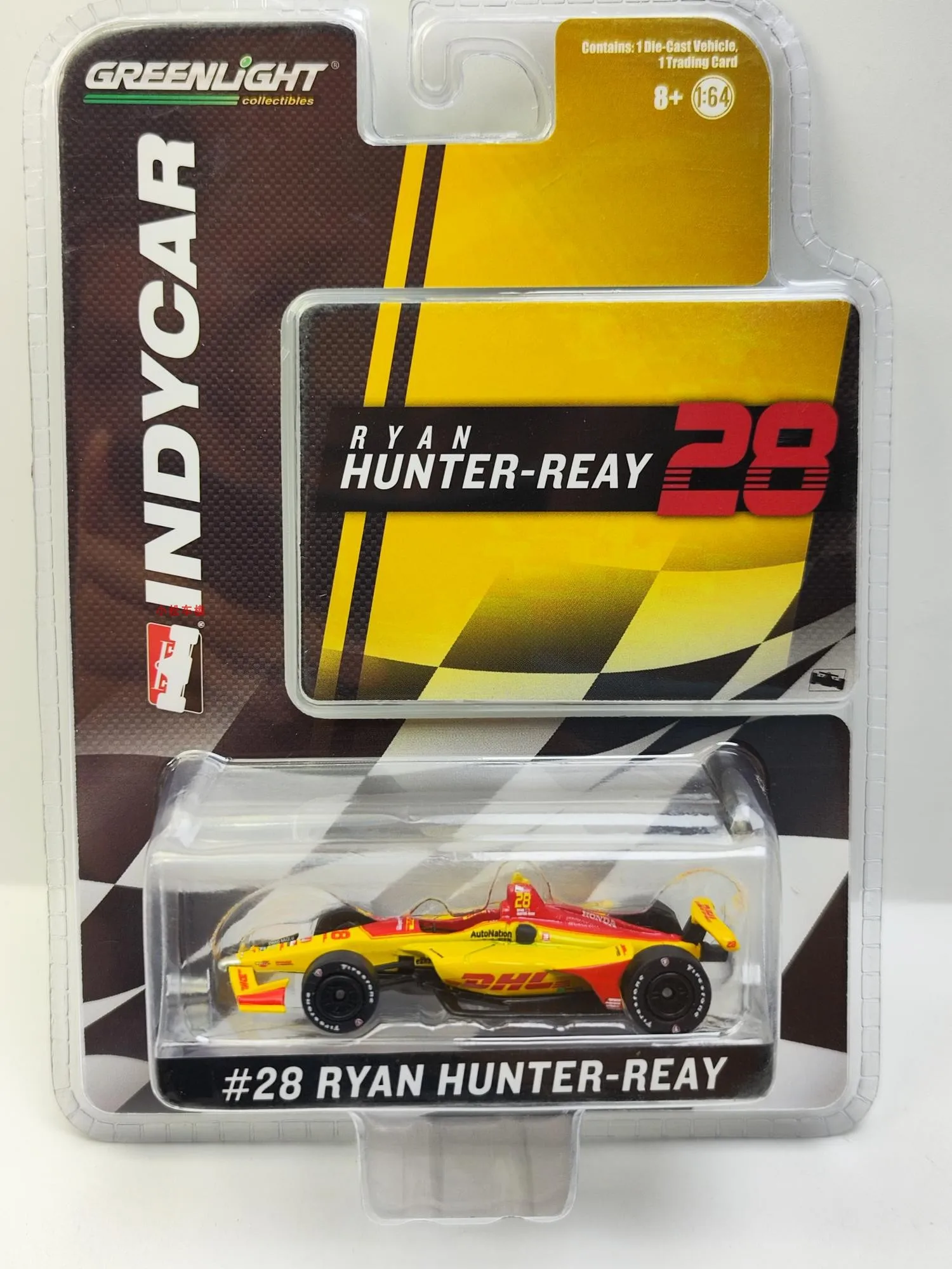 GREENLIGHT 1:64 2019 INDYCAR #28 Ryan Hunter F1 Collection of die-casting alloy cart model ornaments gifts 
GREENLIGHT 1:64 2019 INDYCAR #28 Ryan Hunter F1 Collection of die-casting alloy cart model ornaments gifts
