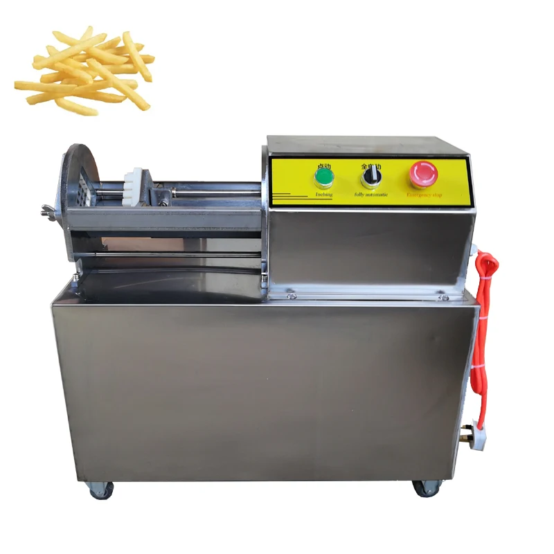 Commercial Electric French Fries Machine Stainless Steel Vegetable Cutting Machine Potato Slicer Fries Cutting Machine
Commercial Electric French Fries Machine Stainless Steel Vegetable Cutting Machine Potato Slicer Fries Cutting Machine