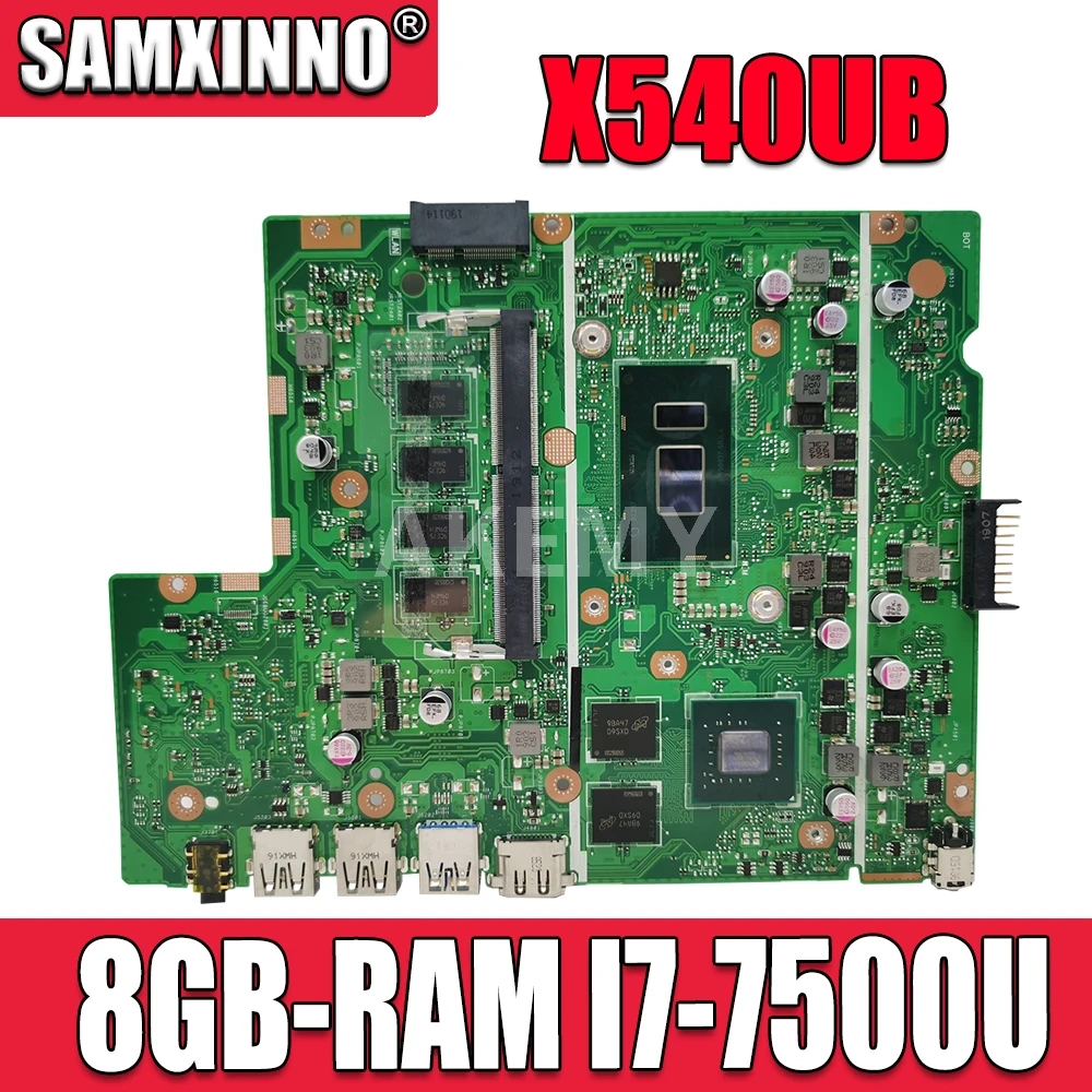 Материнская плата Akemy X540UB для ноутбуков ASUS X540UB X540UV X540UBR, оригинальная материнская плата 8G/Φ
Материнская плата Akemy X540UB для ноутбуков ASUS X540UB X540UV X540UBR, оригинальная материнская плата 8G/Φ