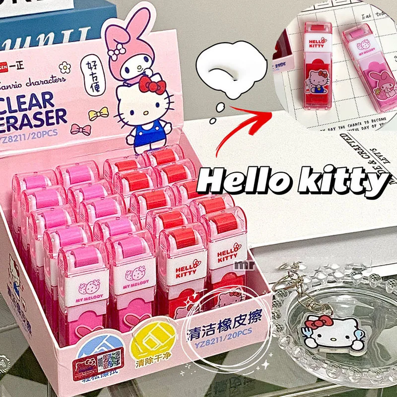 Kawaii Sanrios Eraser Hellokittys My Melody Cartoon Roller Girl Heart Eraser Learning Stationery Office Supplies for Kids Gifts
Kawaii Sanrios Eraser Hellokittys My Melody Cartoon Roller Girl Heart Eraser Learning Stationery Office Supplies for Kids Gifts