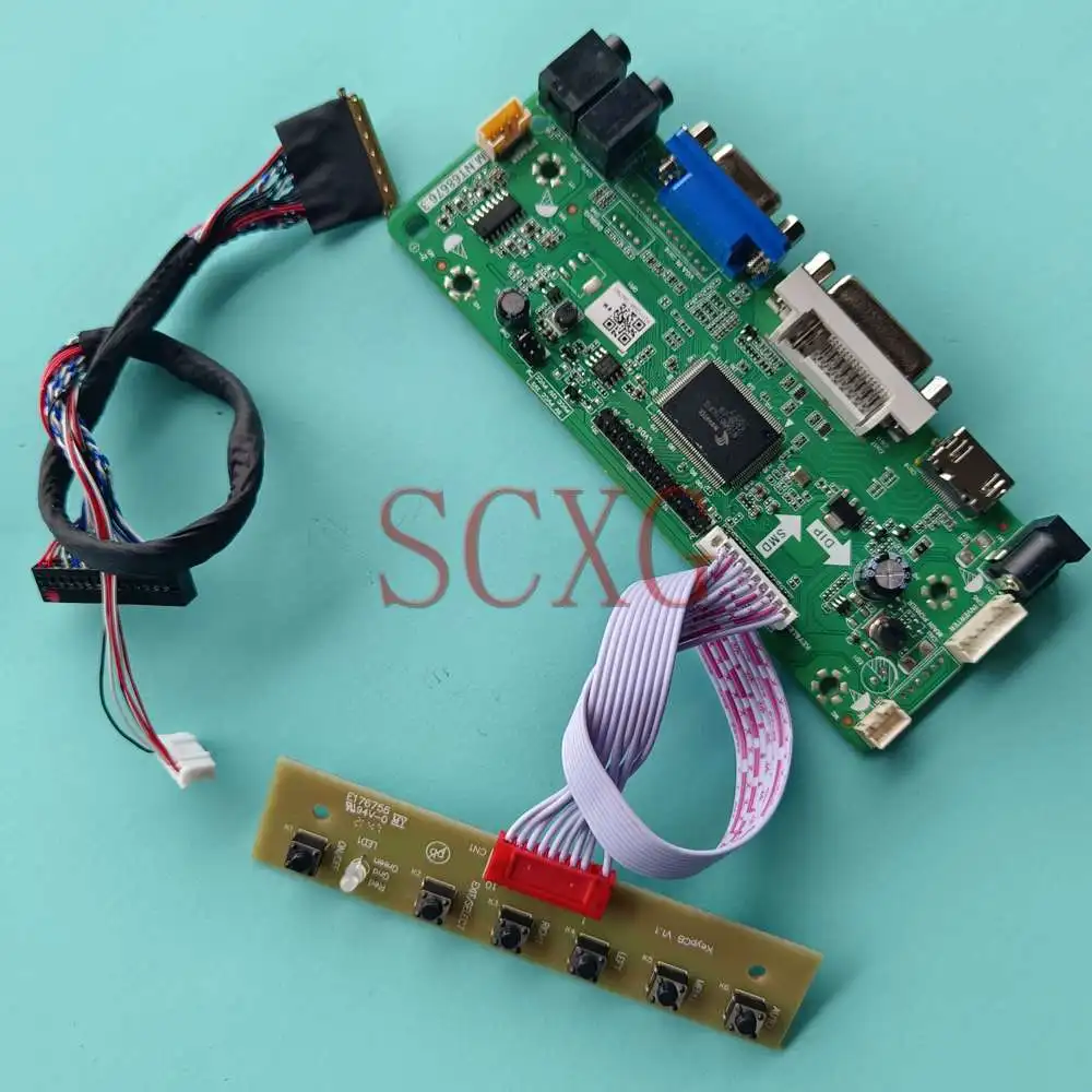 Kit Fit LP156WH3-TLS1 15.6" HDMI-Compatible DVI VGA LVDS 40 Pins 1366*768 Notebook Panel 60Hz LCD Monitor Controller Drive Board
Kit Fit LP156WH3-TLS1 15.6" HDMI-Compatible DVI VGA LVDS 40 Pins 1366*768 Notebook Panel 60Hz LCD Monitor Controller Drive Board
