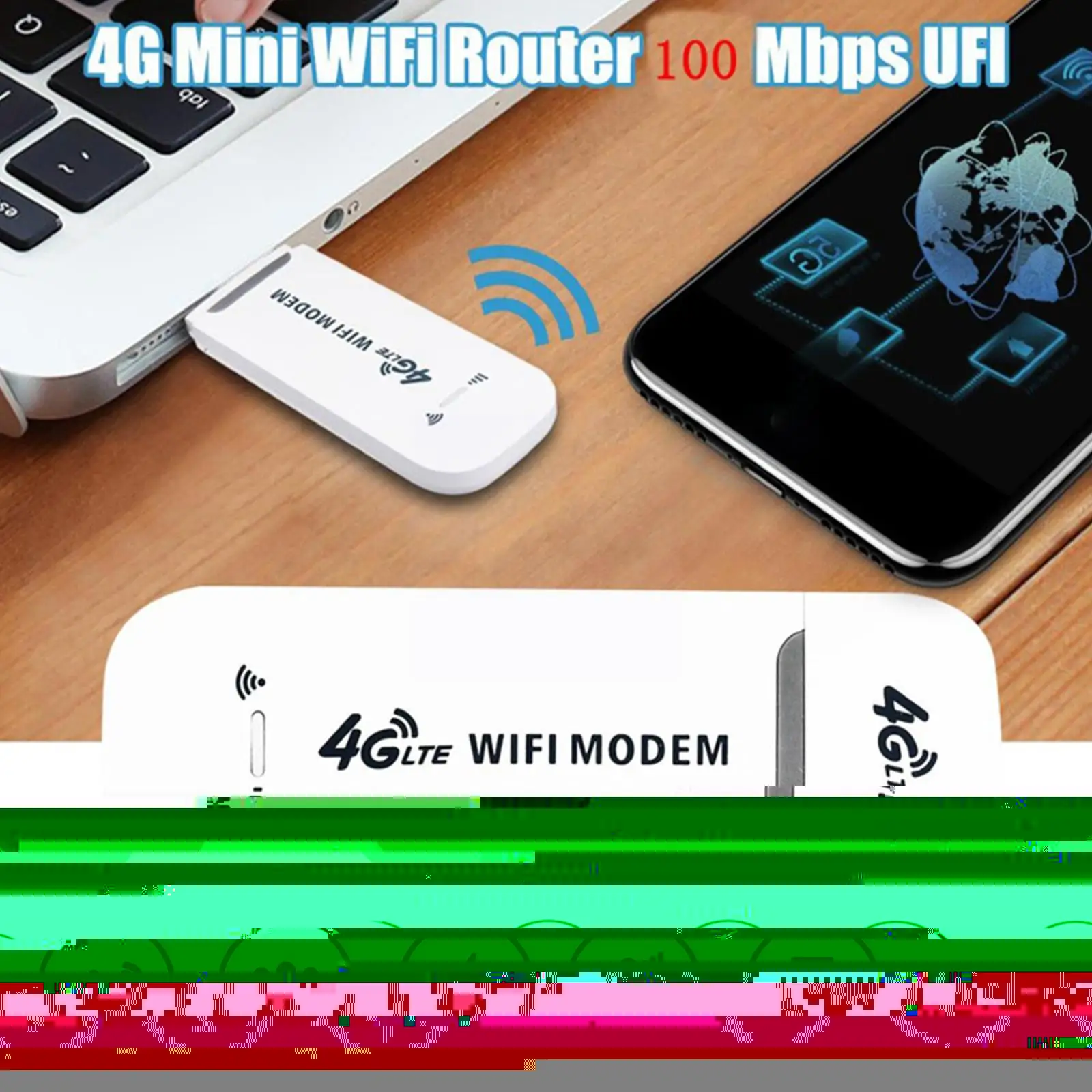 Portable Wifi Wireless Usb Network Card Broadband 150mbps Modem Stick Sim Card Wireless Router For Home Office U4p0
Portable Wifi Wireless Usb Network Card Broadband 150mbps Modem Stick Sim Card Wireless Router For Home Office U4p0