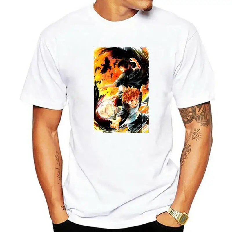 Haikyuu Volleyball Sports Anime 2021 New Arrival T-Shirt Hinata & Kageyama Unique Design Crewneck Cotton For Men
Haikyuu Volleyball Sports Anime 2021 New Arrival T-Shirt Hinata & Kageyama Unique Design Crewneck Cotton For Men