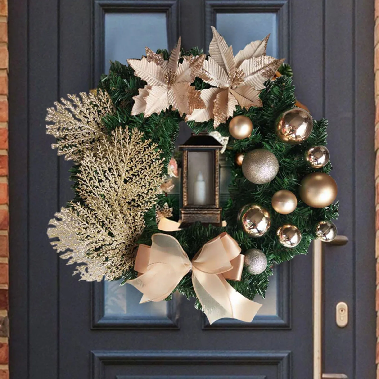 Fall Champagne Gold Christmas Flower Garland Front Door Wreath Home Decoration Outdoor Autumn Wreath For Front Door Wedding
Fall Champagne Gold Christmas Flower Garland Front Door Wreath Home Decoration Outdoor Autumn Wreath For Front Door Wedding