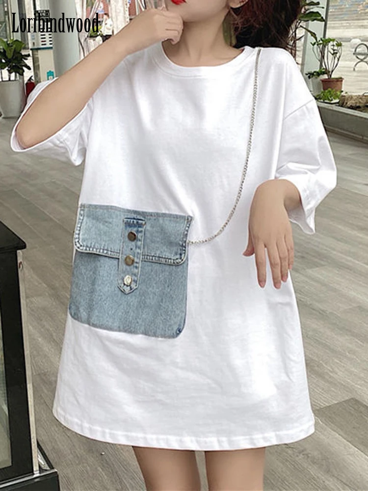 Namou Drane одежда с коротким рукавом Свободная Женская футболка Летняя Корейская эстетика Футболка Модные Повседневные Элегантные Топы средне...
Namou Drane одежда с коротким рукавом Свободная Женская футболка Летняя Корейская эстетика Футболка Модные Повседневные Элегантные Топы средне...