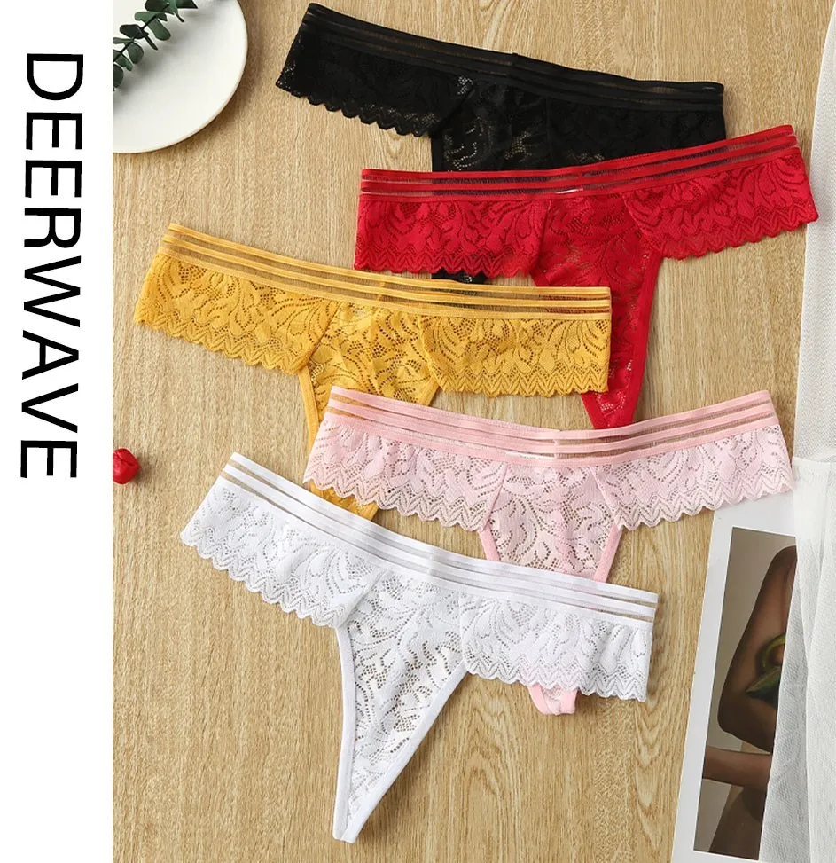 3PCS/Set Women's G-string Lace Panties Sexy Lingerie Women Transparent Thong Ladies Underpants Female Low-rise Underwear Panty
3PCS/Set Women's G-string Lace Panties Sexy Lingerie Women Transparent Thong Ladies Underpants Female Low-rise Underwear Panty