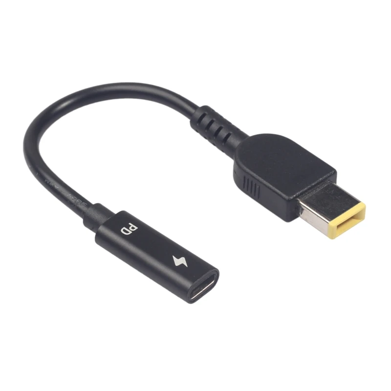 896F 3671 90 Вт USB Type-C мама до 11 мм x 4,5 мм квадратный адаптер питания постоянного тока для Lenovo Thinkpads Серия кабелей преобразователя
896F 3671 90 Вт USB Type-C мама до 11 мм x 4,5 мм квадратный адаптер питания постоянного тока для Lenovo Thinkpads Серия кабелей преобразователя