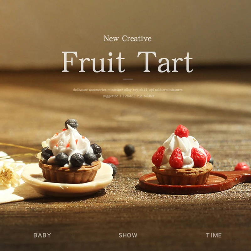 1Pc 1:6 1:12 Dollhouse Miniature Dessert Strawberry Tart Dolls House Accessories
1Pc 1:6 1:12 Dollhouse Miniature Dessert Strawberry Tart Dolls House Accessories