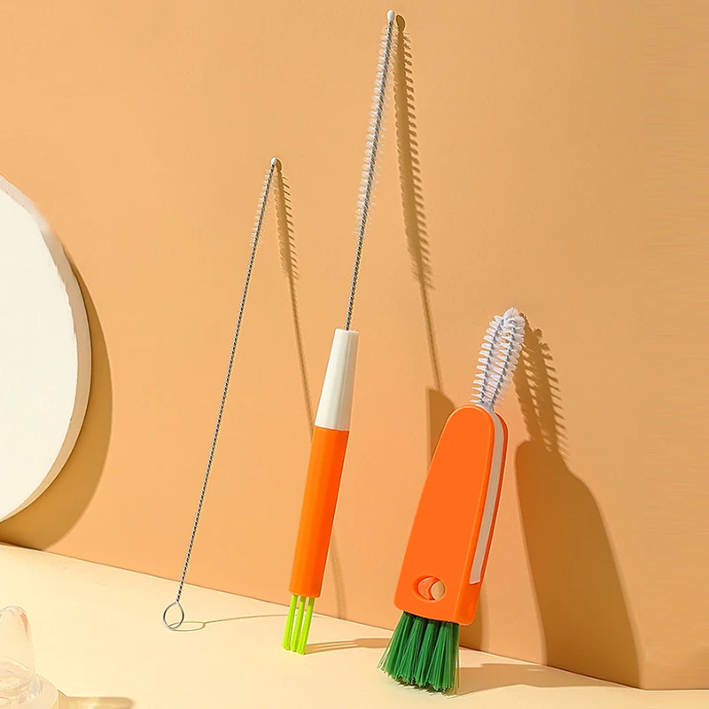 3Pcs/set Cup Cover Straw Cleaning Brush Multi-functional Bottle Cleaning Brushes Cups Lid Gap Groove Brush Kitchen Cleaner Tools
3Pcs/set Cup Cover Straw Cleaning Brush Multi-functional Bottle Cleaning Brushes Cups Lid Gap Groove Brush Kitchen Cleaner Tools