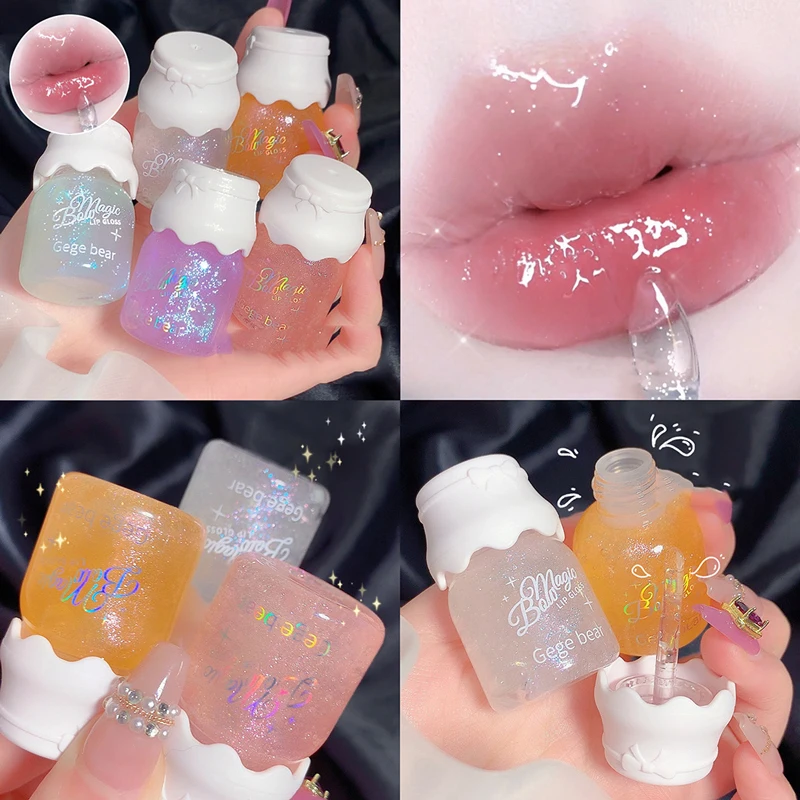 Anti-cracking Smooth Lipgloss Repair Fine Lines Lip Balm Unisex Honey Lip Oil Moisturizing Nourishing Anti-wrinkle Lip Care Mask
Anti-cracking Smooth Lipgloss Repair Fine Lines Lip Balm Unisex Honey Lip Oil Moisturizing Nourishing Anti-wrinkle Lip Care Mask