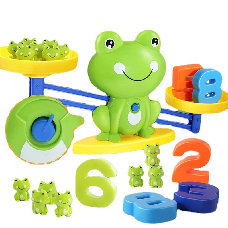 Kid's Montessori math toy doll balance scale digital gift board game educational learning toy balance scale digital education
Kid's Montessori math toy doll balance scale digital gift board game educational learning toy balance scale digital education